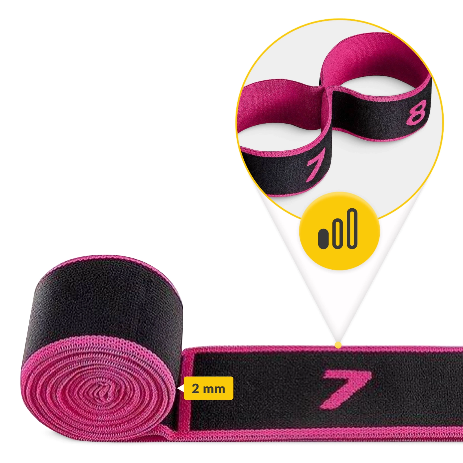 Bandă de gimnastică pentru întindere