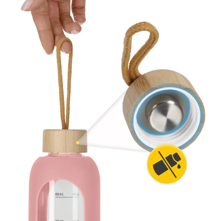 Sticlă pentru apă din sticlă, 750 ml