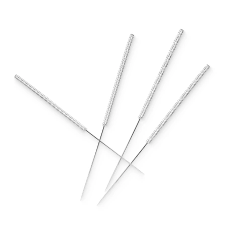 Ace de acupunctură cu ghid 100 buc. 0,25 x 15 mm