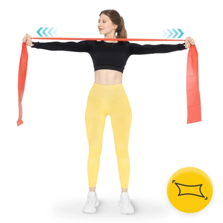 Bandă de reabilitare FLAT BAND 2-4 kg (2/7)