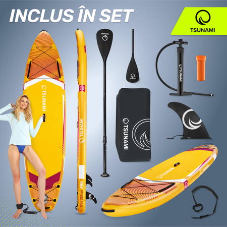 Placă SUP PRO TSUNAMI paddle board 350 cm T11