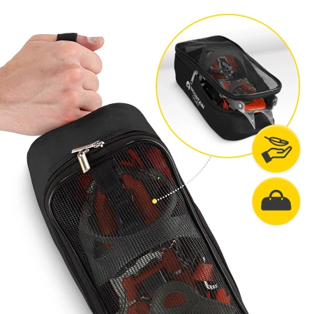 Crampoane Mountain Goat PRO pentru coș, mărimi 36-46 + husă