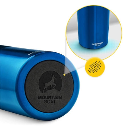 Cana termică Mountain Goat TRAVEL 450 ml albastră