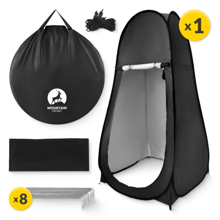 Cort pentru schimbat Mountain Goat negru