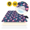 Pătură de picnic pentru plajă cu izolație 200 x 200 cm flamingi