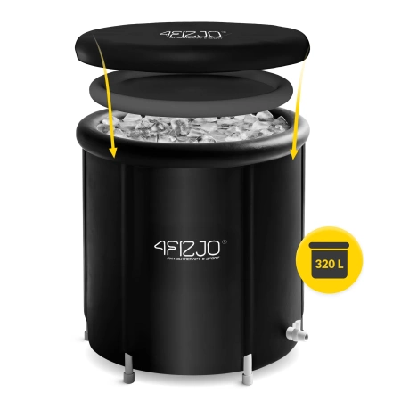 Cadă portabilă pentru înotul în apă rece și regenerare