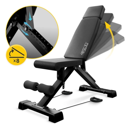 Bancă de antrenament multifuncțională reglabilă pentru exerciții EVO