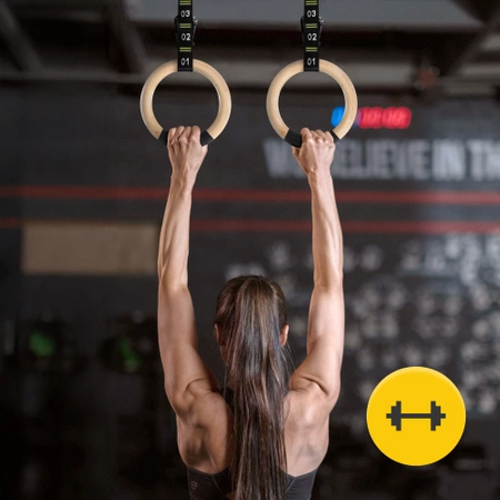 Inele de gimnastică pentru tracțiuni