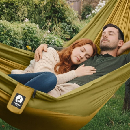 Hamac de călătorie pentru două persoane