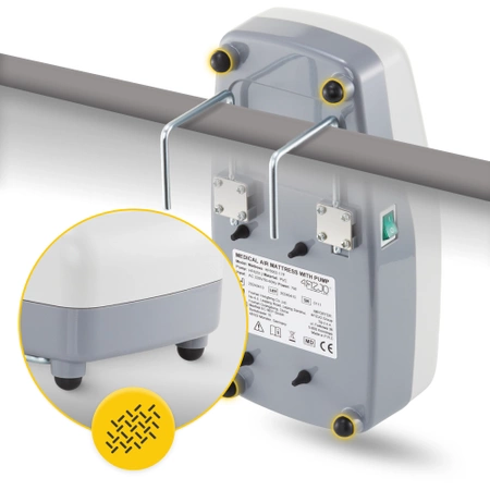 Saltea antiescară MED cu compresor