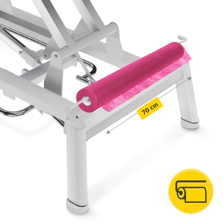 Covora medicală în rolă MED 70 cm x 50 m roz