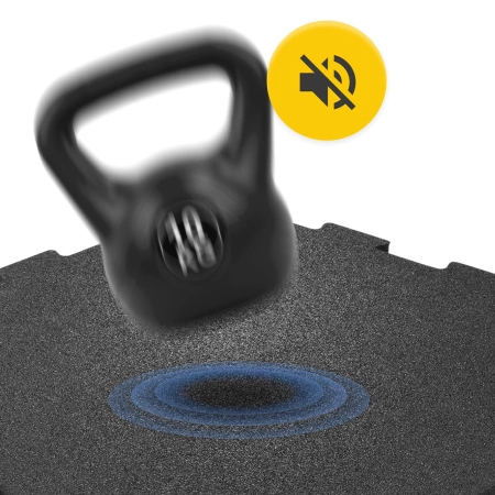 Covoraș sub echipament de fitness 48,5 × 48,5 × 2 cm