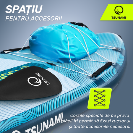 Placă SUP PRO TSUNAMI paddle board 350 cm T15