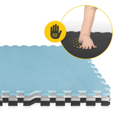 Set de 9 covorașe puzzle - „Cer albastru”