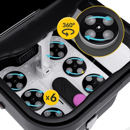 Aparat de masaj cu apă pentru tălpi și picioare EVO+