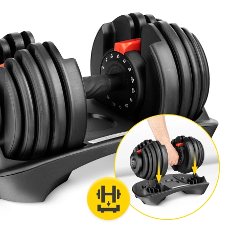 Halteră reglabilă Premium 24 kg