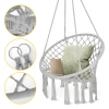 Leagăn de grădină BOHO Gri