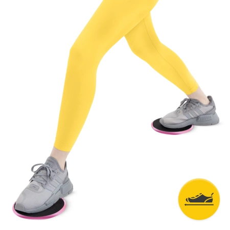 Discuri de alunecare pentru exerciții SLIDE, 2 buc.