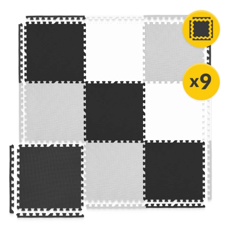 Set de 9 covorașe puzzle - „Nori pe cer”