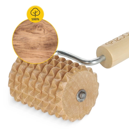 Roller pentru masaj din lemn