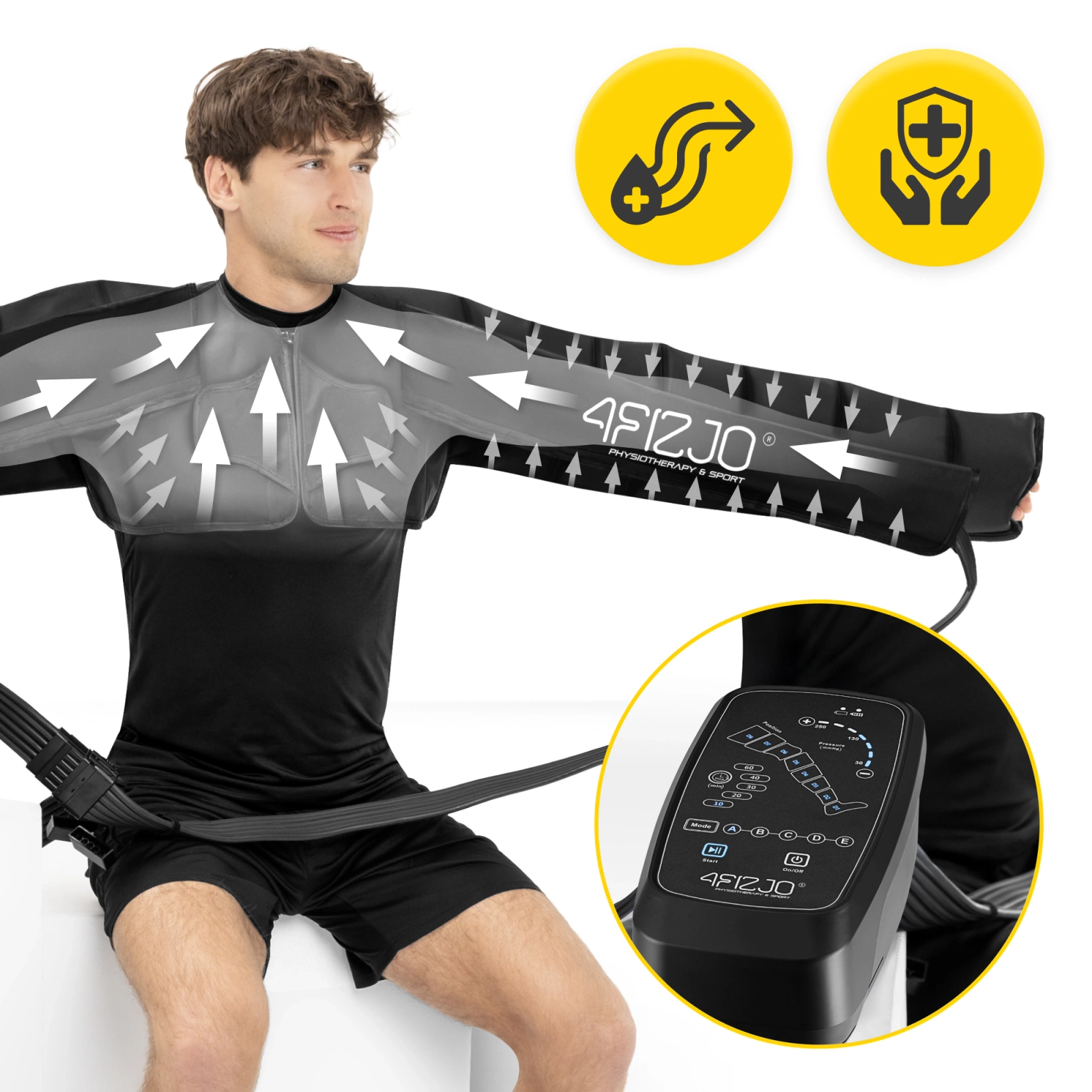 Manșon dublu pentru drenaj limfatic C6