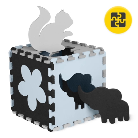 Set de puzzle din spumă 150x150 - „Animale”