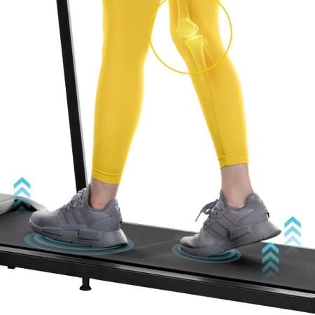 Bandă electrică de alergat pentru casă TM LIGHT sub birou