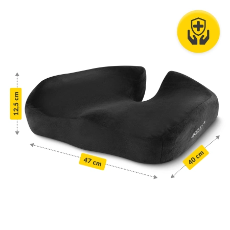 Perna ortopedică PRO pentru scaun negru