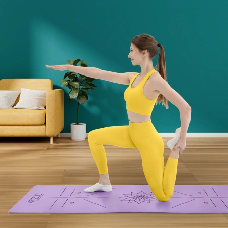 Saltea de exerciții din cauciuc anti-alunecare 4 mm