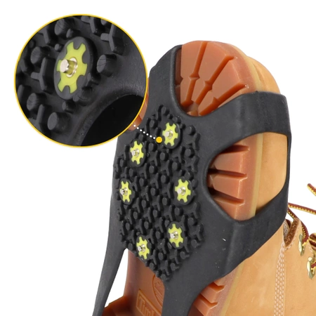 Pantofi anti-alunecare mini crampoane L