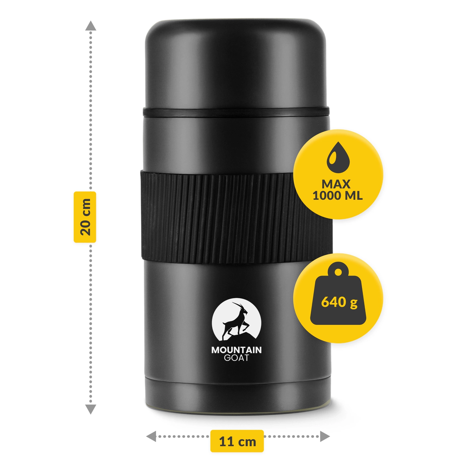 Termos pentru mâncare din oțel inoxidabil