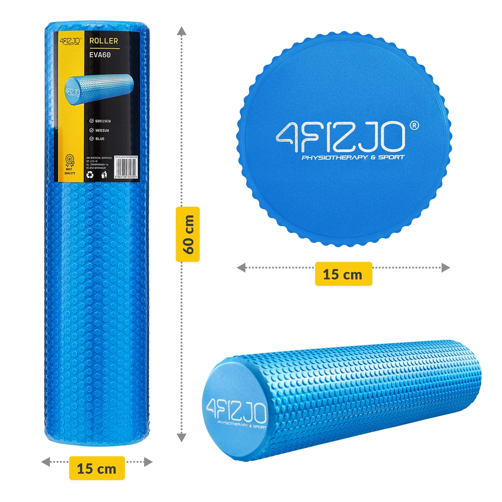 Rola cu mini proeminențe CARE+ 60CM