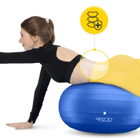 Minge de gimnastică DONUT AIR BALL