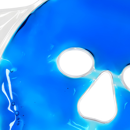 Mască facială reutilizabilă cu gel cald și rece