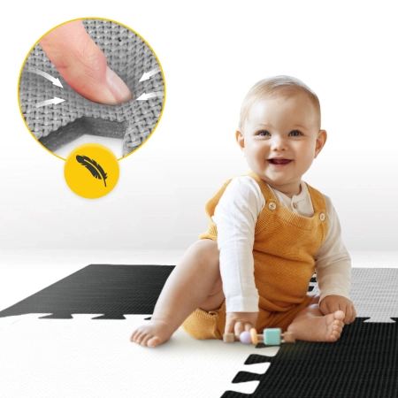 Set de 9 covorașe puzzle - „Nori pe cer”