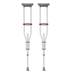 Crutele ortopedice axillari con regolazione dell'altezza