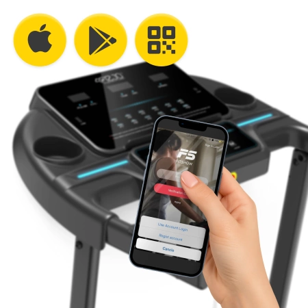 Banda de alergare electrică pliabilă MY-SPEED pentru uz casnic