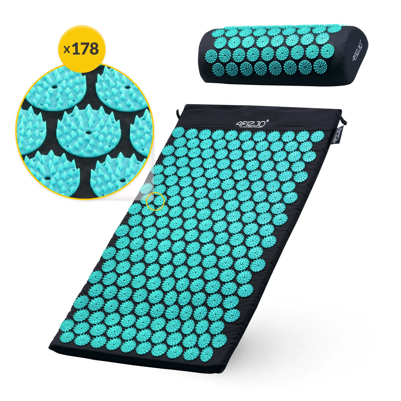 Saltea de acupunctură cu pernă clasică