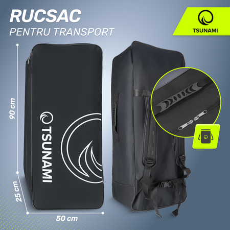 Placă SUP PRO TSUNAMI paddle board 350 cm T12