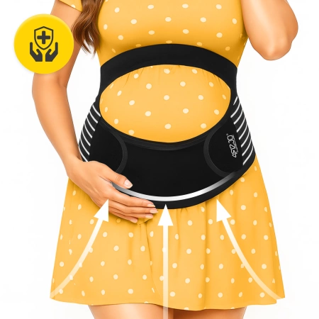 Centura elastică de susținere prenatală S