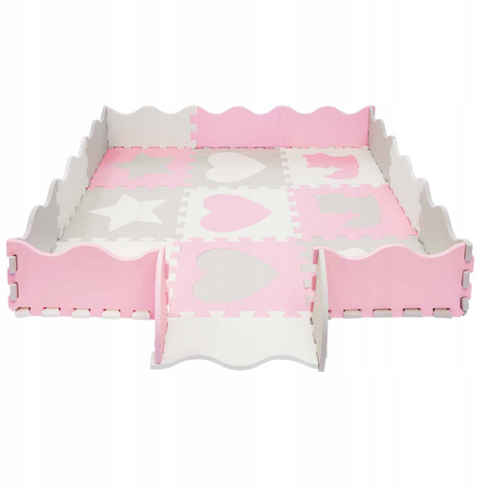 Set de puzzle din spumă 120x120 - „Animale”