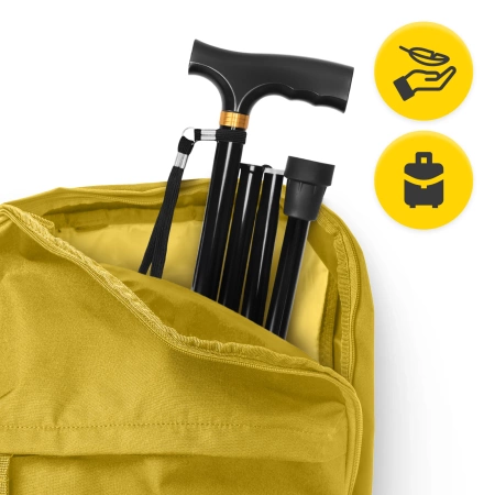 Baston pliabil cu mâner din lemn