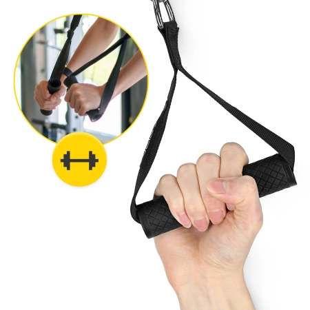 Mânere din cauciuc pentru tracțiuni 2 bucăți