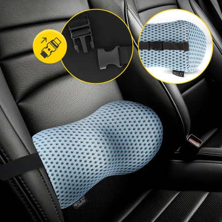 Pernă ortopedică lombară pentru scaun