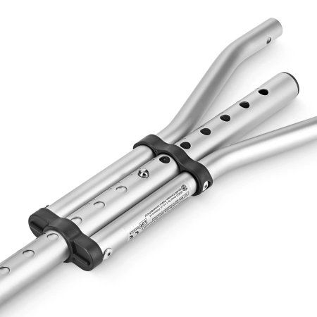 Crutele ortopedice axillari con regolazione dell'altezza