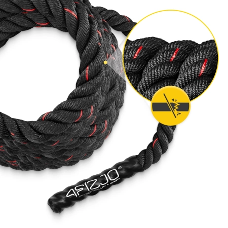 Frânghie de antrenament POWER BATTLE ROPE 12 m