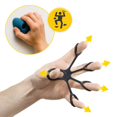 Set de 3 benzi de exerciții pentru degete