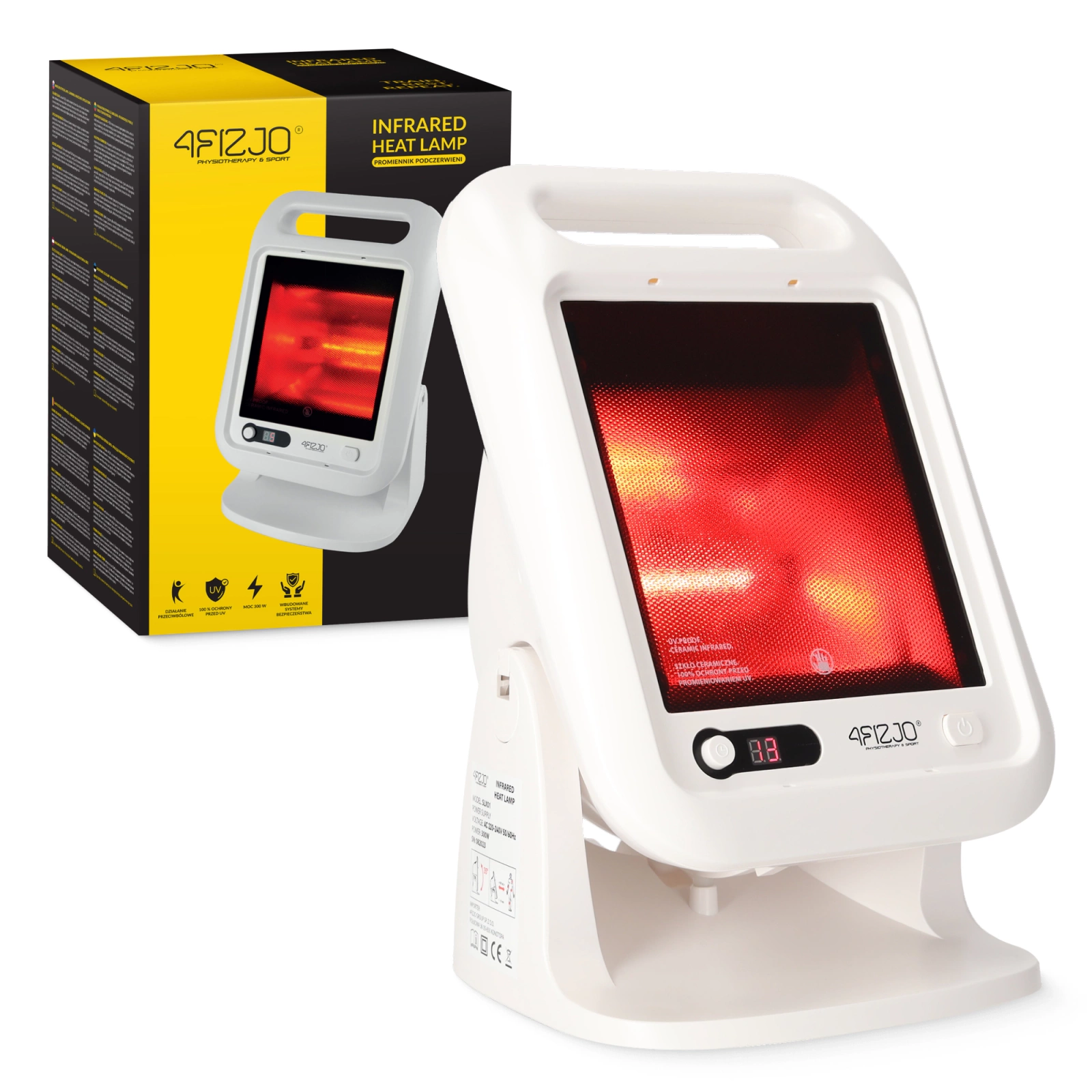 Lampa terapeutică Sollux, radiator cu infraroșu