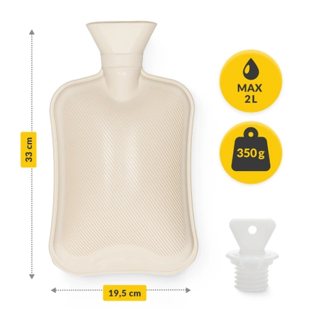 Pernă cu apă caldă 2 L