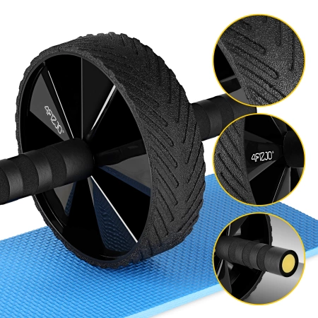 Roată de antrenament abdominal AB WHEEL PRO